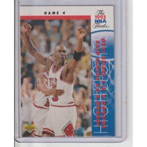 Michael Jordan 1993-94 Upper Deck 1993 NBA Finals Game 4 #201 Chicago Bulls